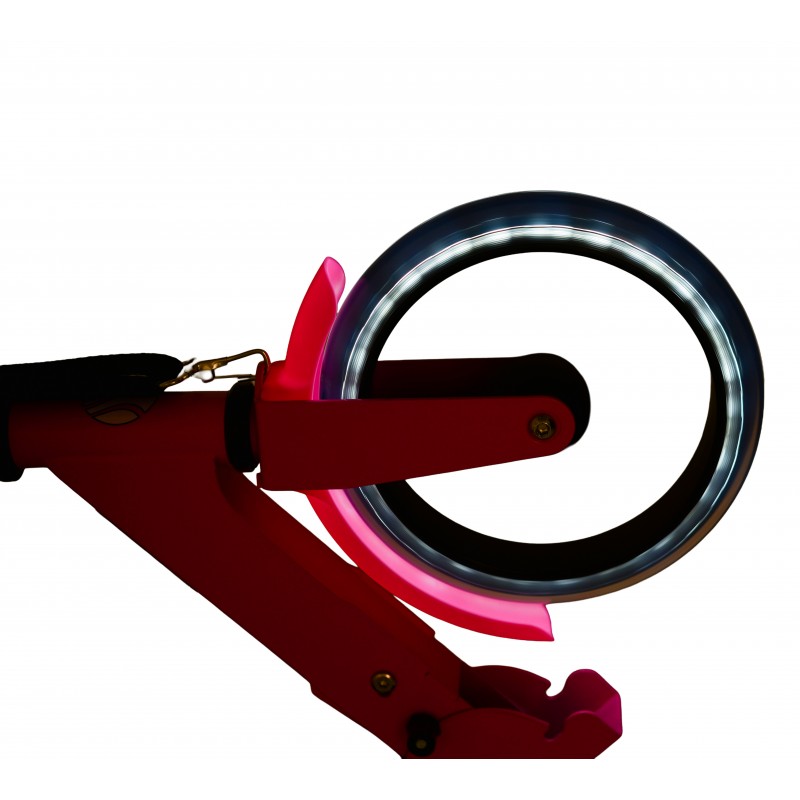 Тротинетка Monster розов